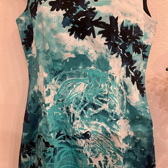 ⭐️Bogo ⭐️ 🦋 T Thari Sz 8 M cotton multicolored dress - Picture 5 of 13